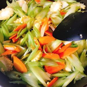 Stir continuously; don't add water (frequent stirring will generally prevent sticking), or it will turn into a stew.